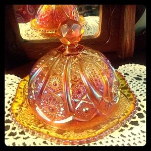 Vintage butter dish